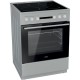 Korting KEC6A40XPG Κουζίνα 71lt με Κεραμικές Εστίες Π60εκ. Inox